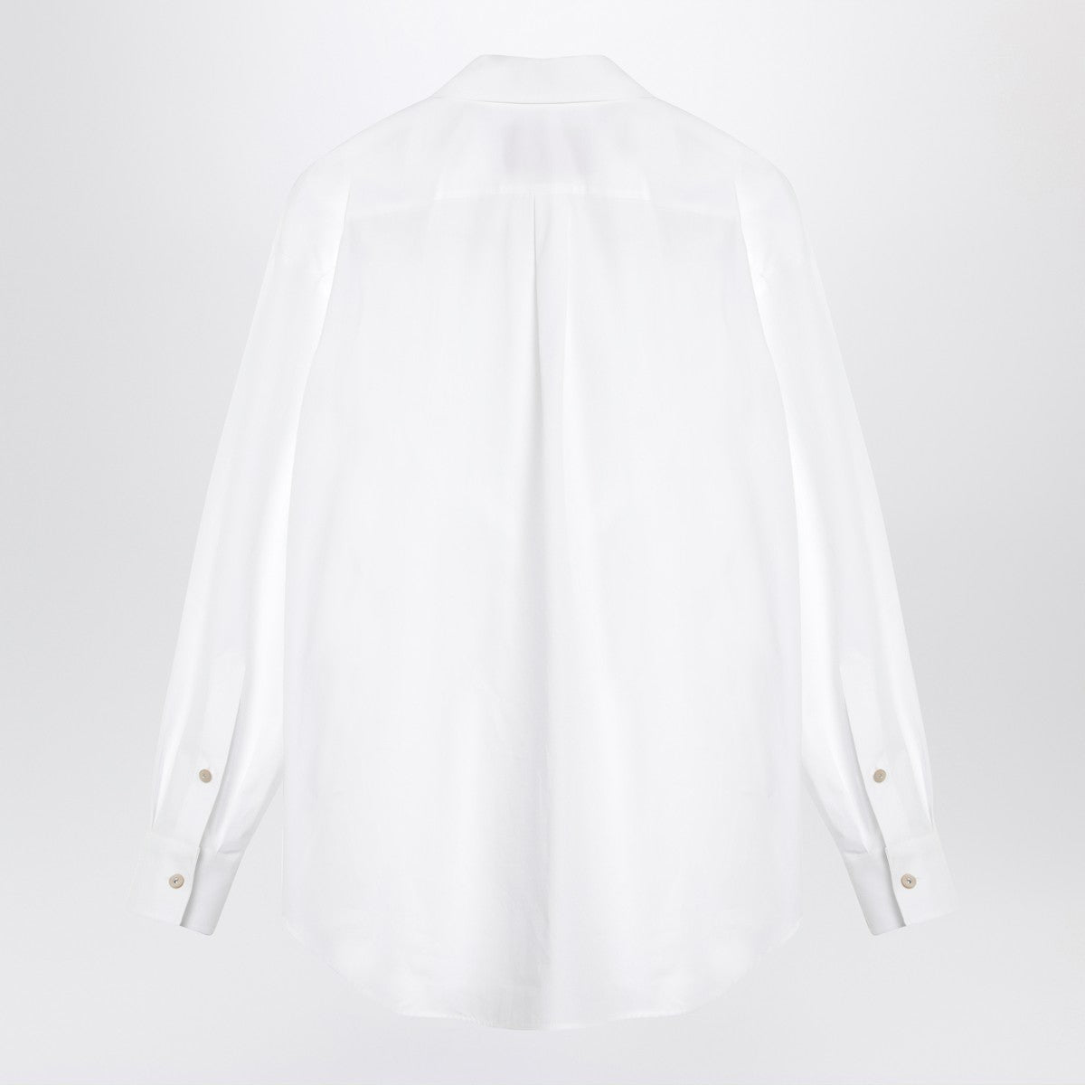 Valentino White cotton shirt with ruffles Valentino 
