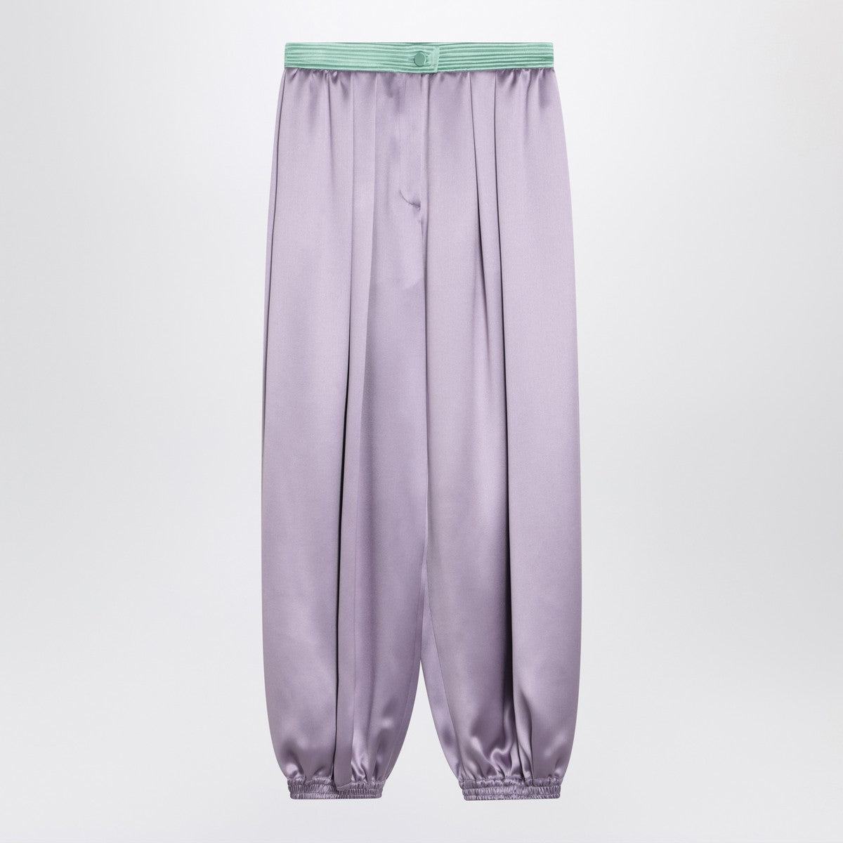 Valentino Wide lilac silk pants Valentino 