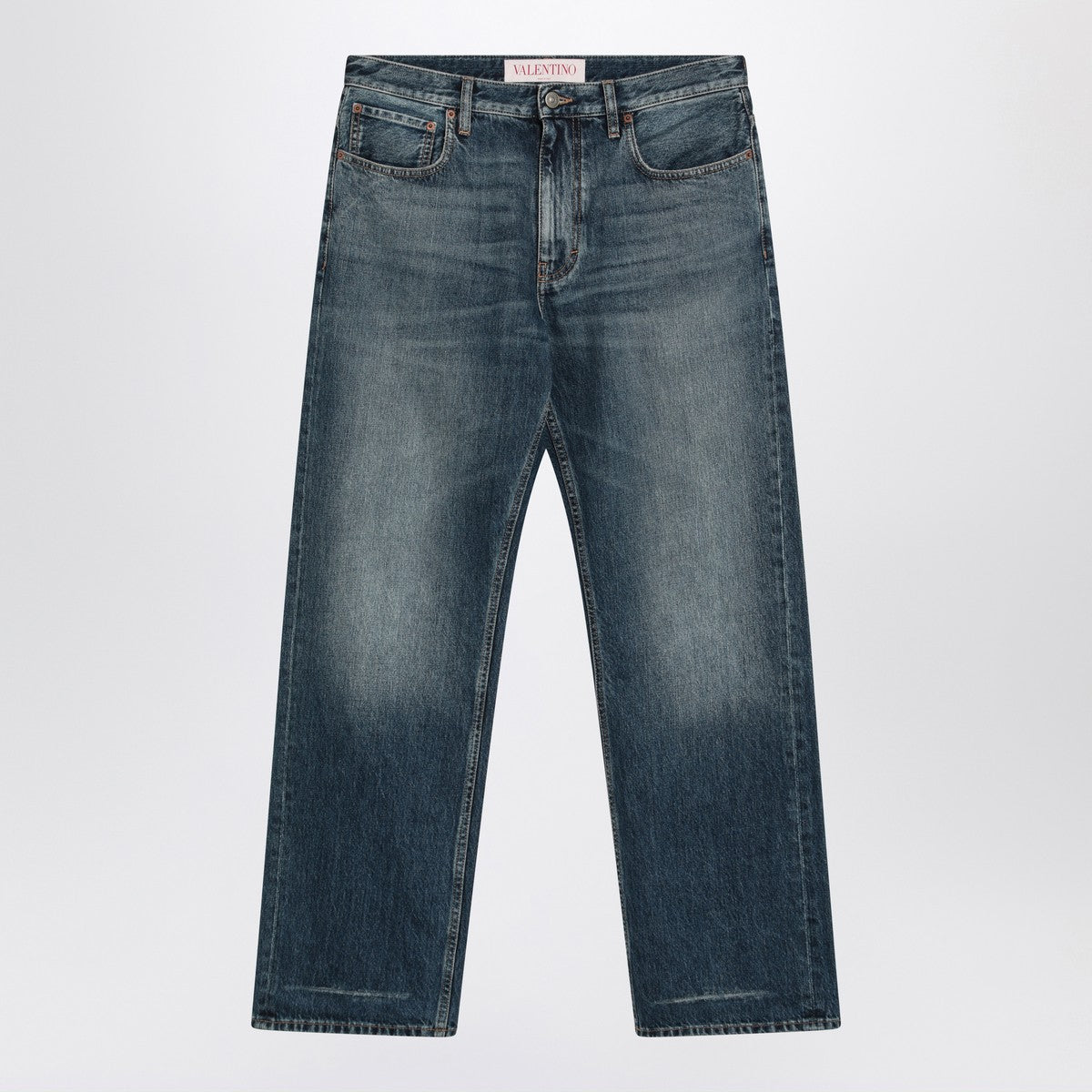 Valentino Blue washed denim jeans Valentino 