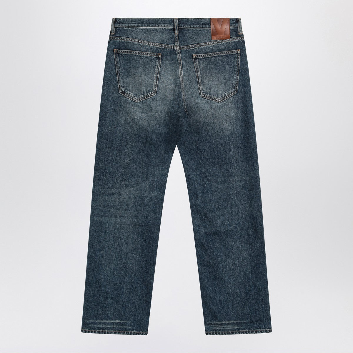 Valentino Blue washed denim jeans Valentino 