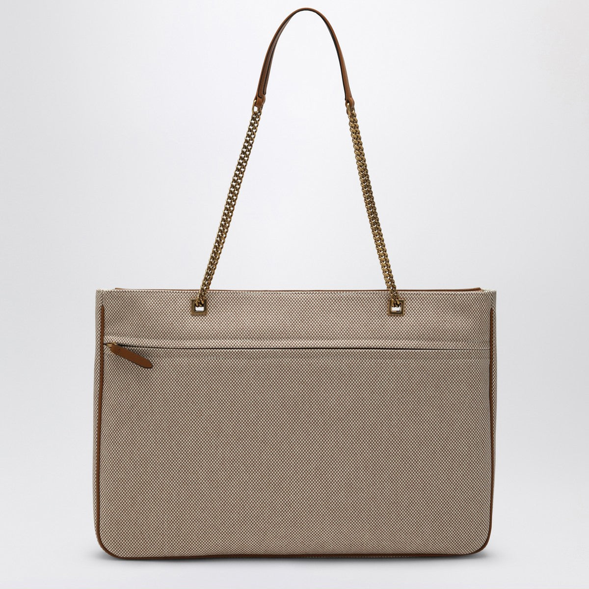 Valentino Garavani Large Viva Superstar Bag in Natural/Spice Canvas Valentino Garavani 