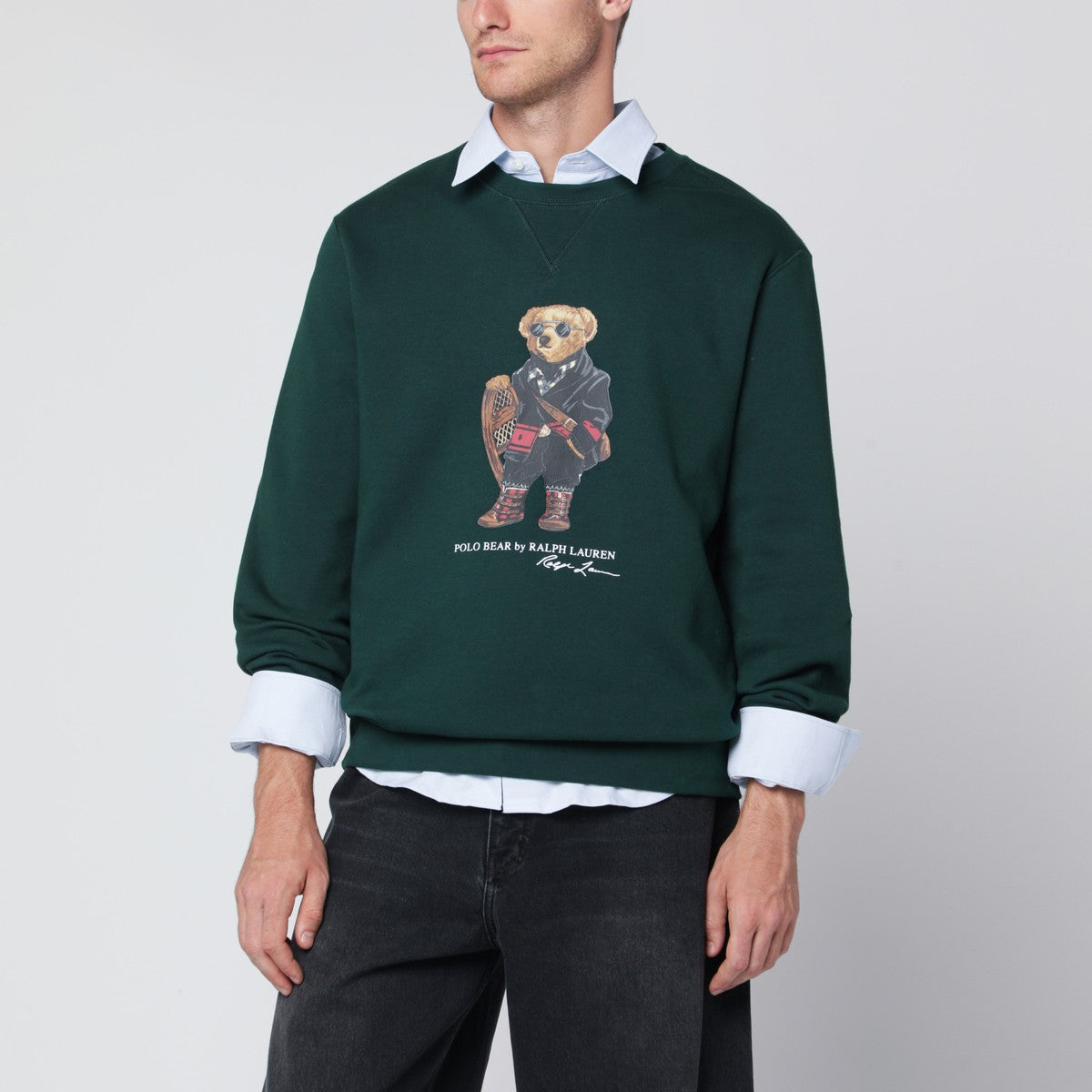 Polo Ralph Lauren Moss green Polo Bear sweatshirt Polo Ralph Lauren 
