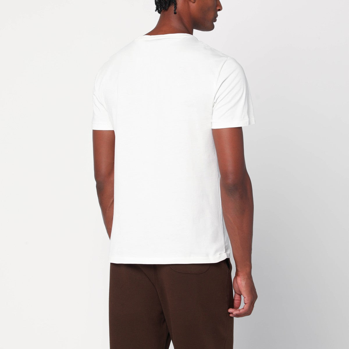 Polo Ralph Lauren White Polo Bear T-shirt Custom Slim-Fit Polo Ralph Lauren 