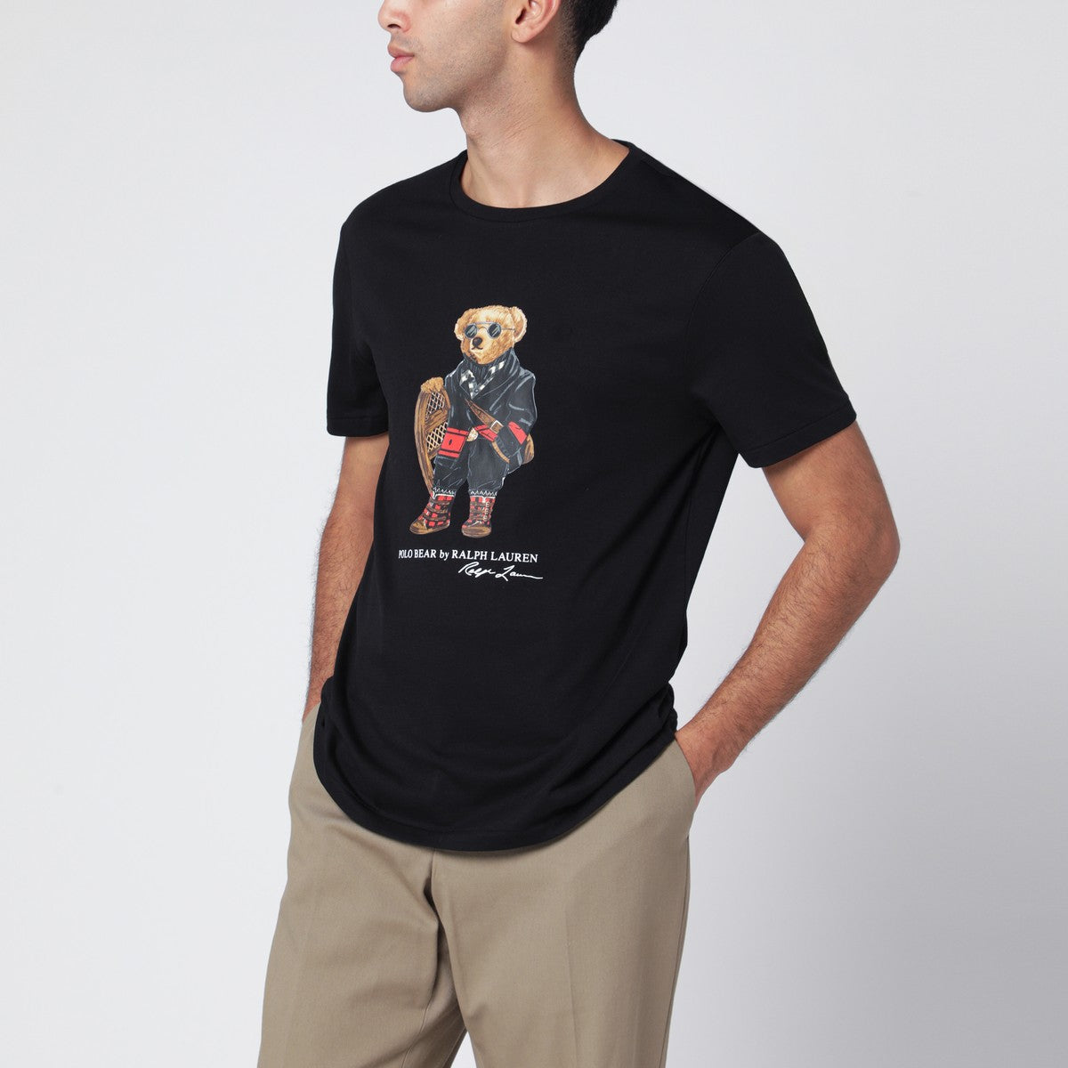 Polo Ralph Lauren Black Polo Bear Classic Slim Fit T-shirt Polo Ralph Lauren 