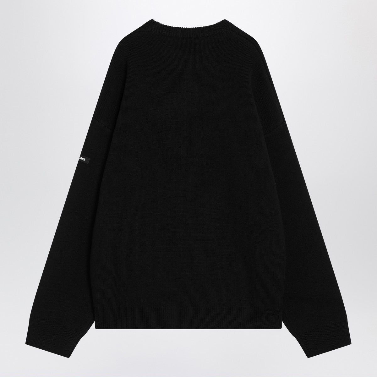 Balenciaga Black wool knit sweater Balenciaga 