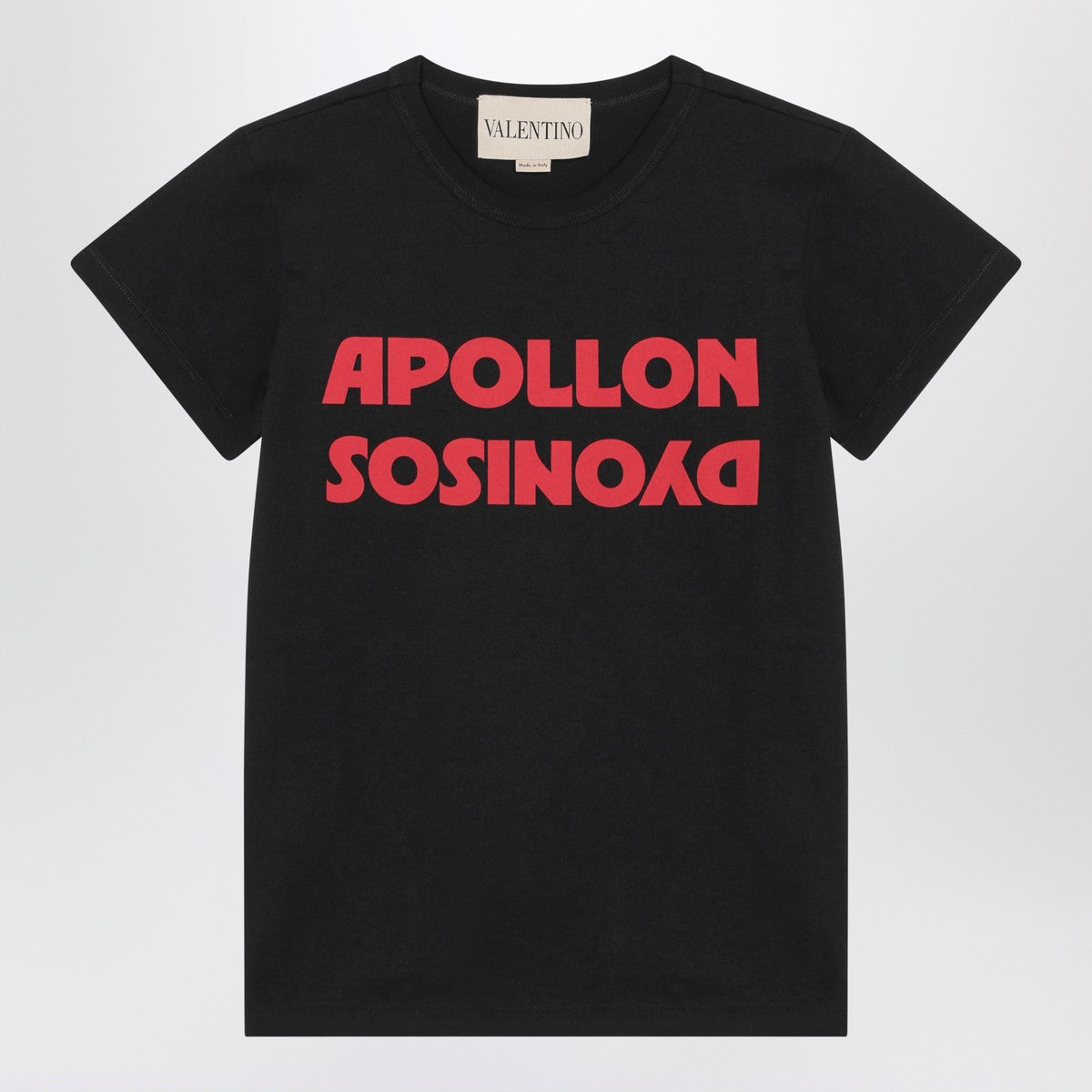 Valentino Black T-shirt with Apollon/Dionysos print Valentino 