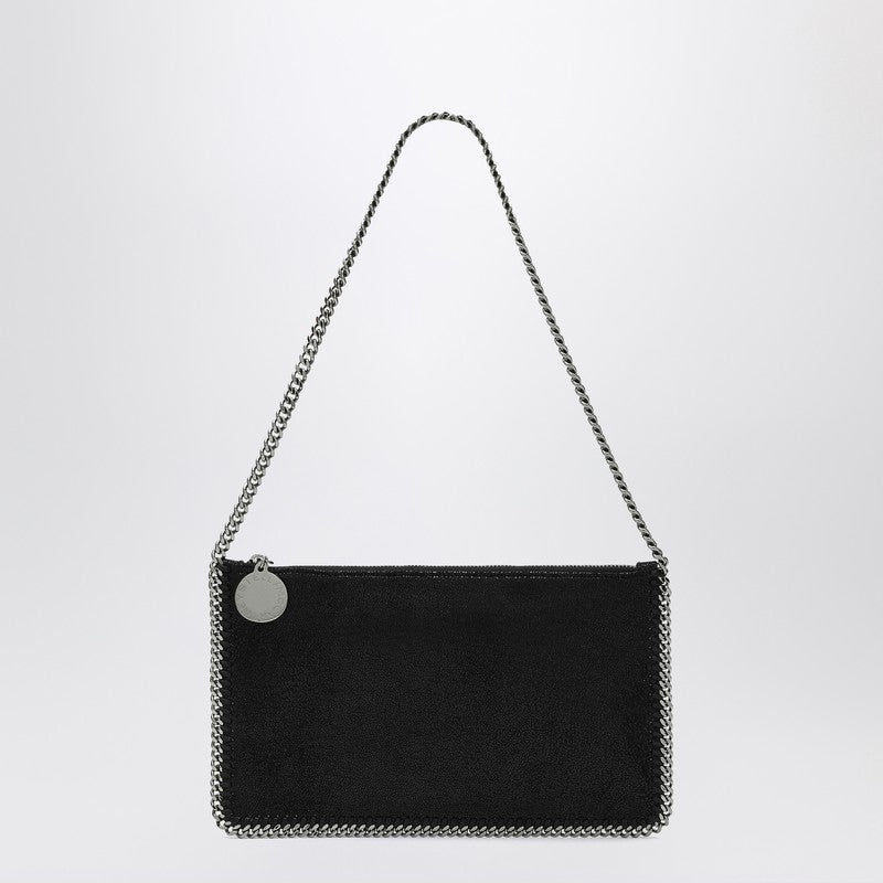 Stella McCartney Black Falabella Clutch Shoulder Bag Stella McCartney
