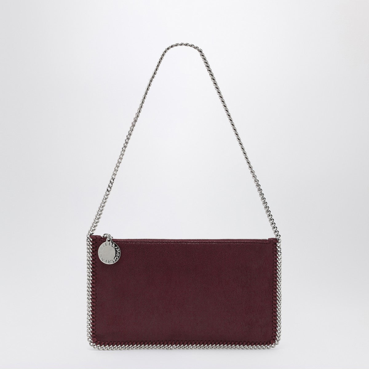 Stella McCartney Falabella Plum coloured clutched shoulder bag Stella McCartney 