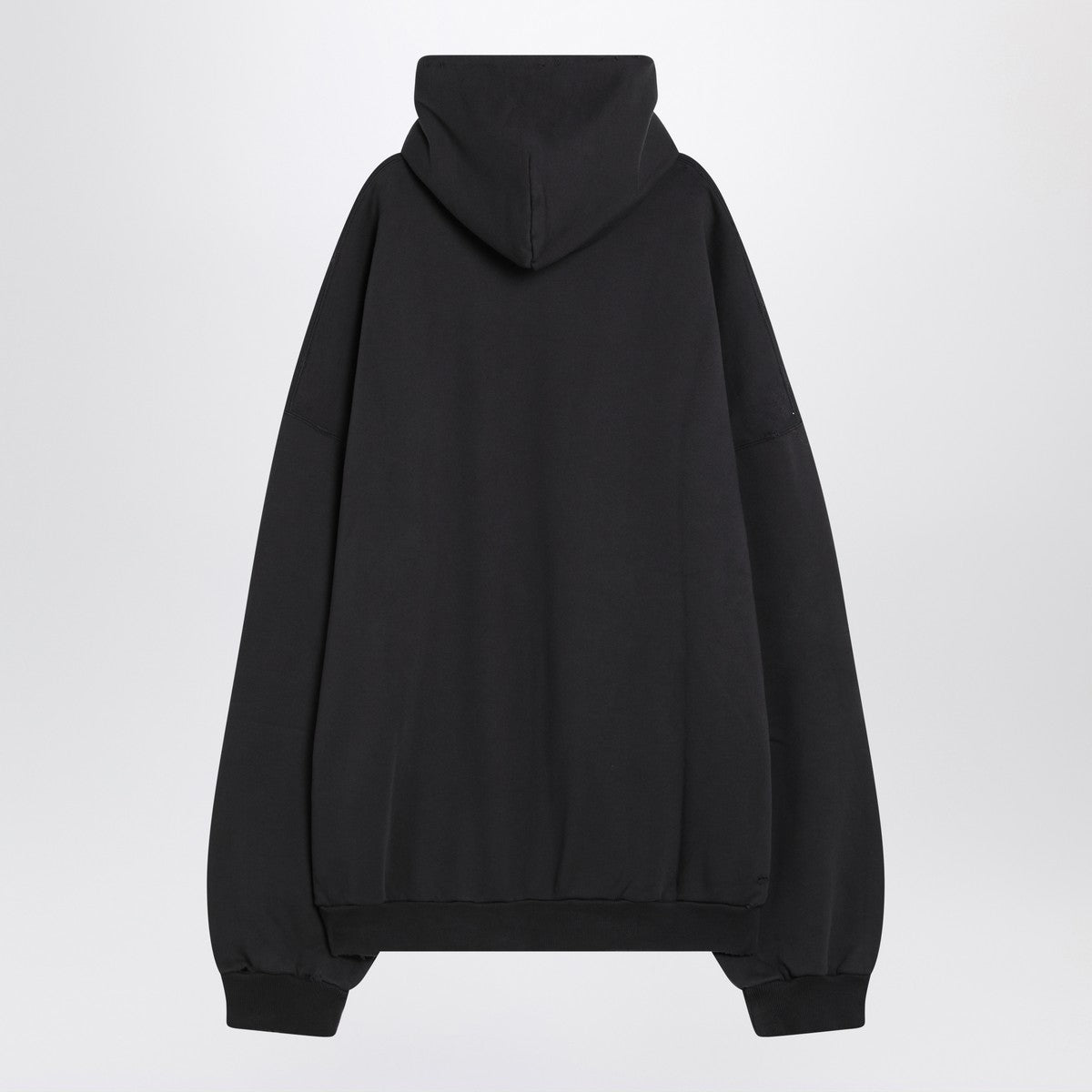 Balenciaga Optical black washed oversized hoodie Balenciaga 