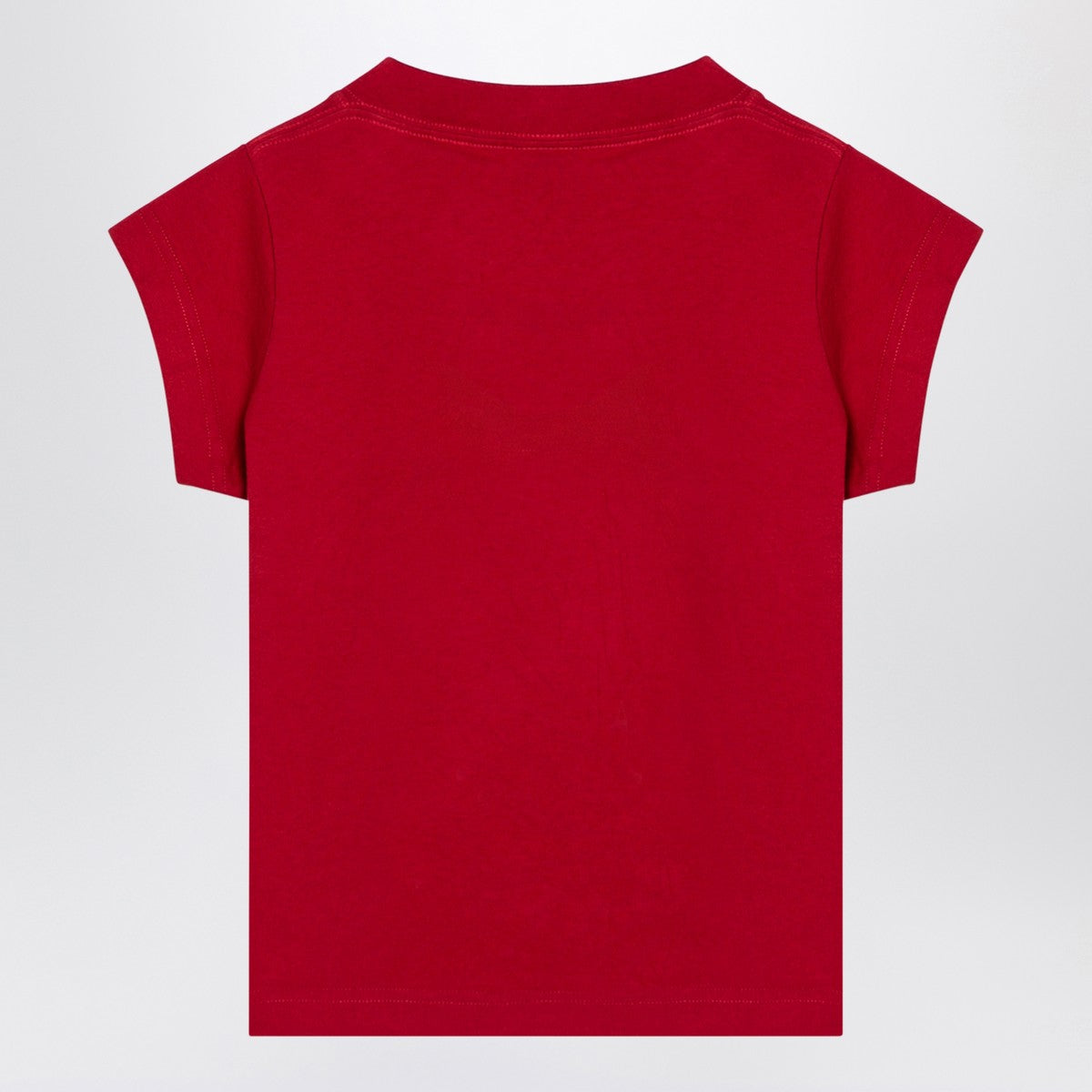 Balenciaga Red cropped t-shirt Keep Calm Balenciaga 