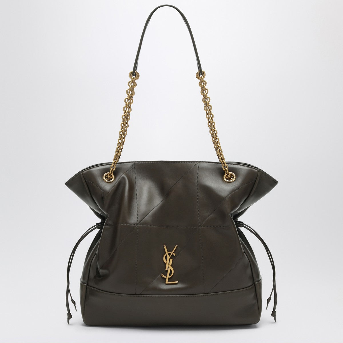 Saint Laurent Brown leather shopping bag Jamie Saint Laurent 