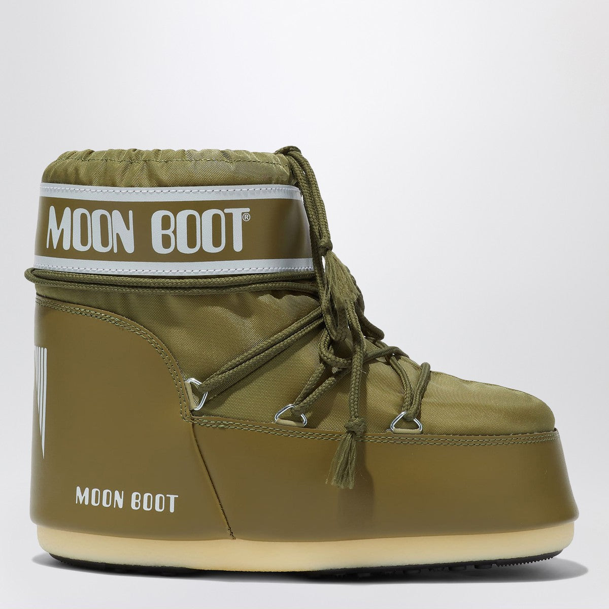 Moon Boot Icon Low khaki nylon boots Moon Boot 