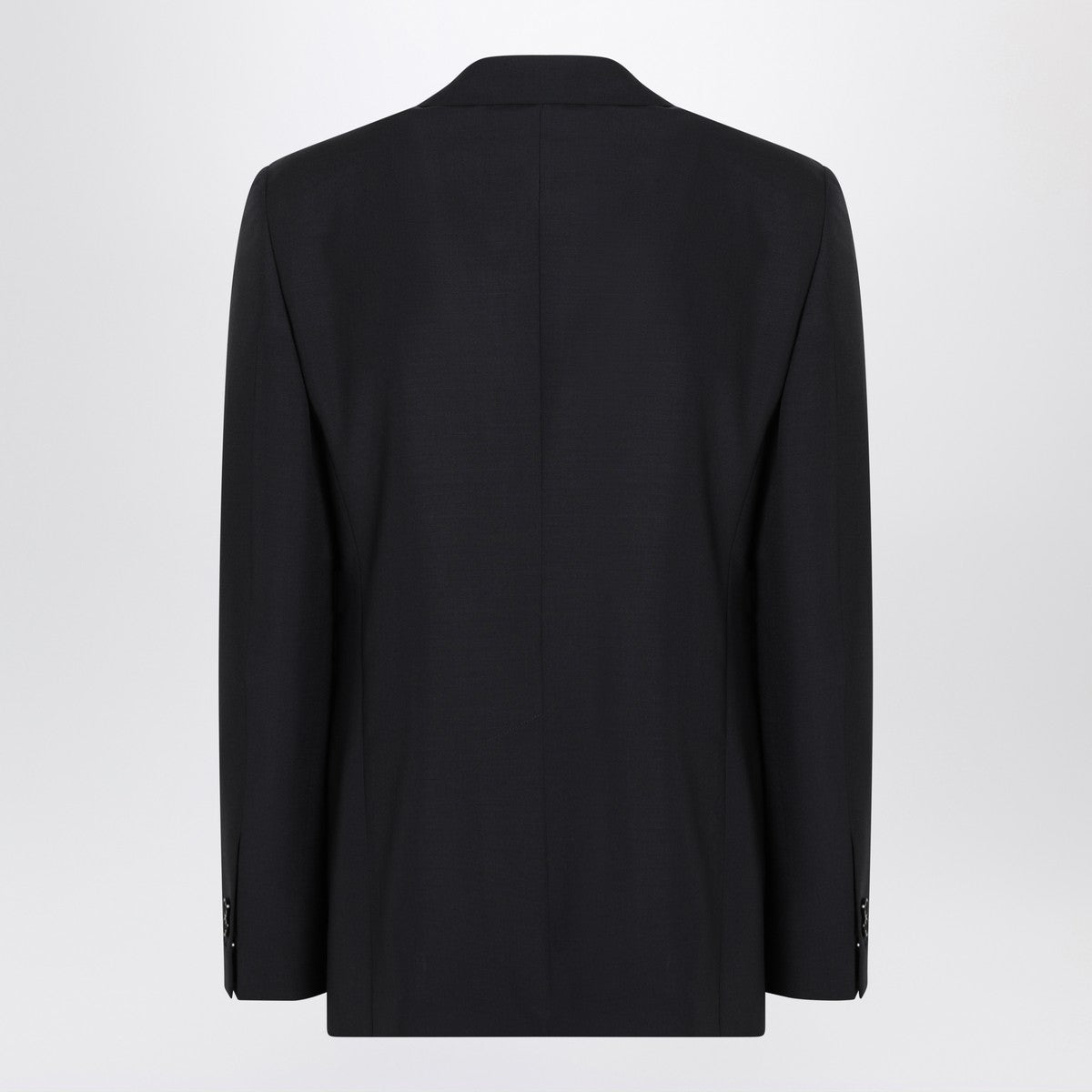 Burberry Navy blue wool blend jacket Burberry 