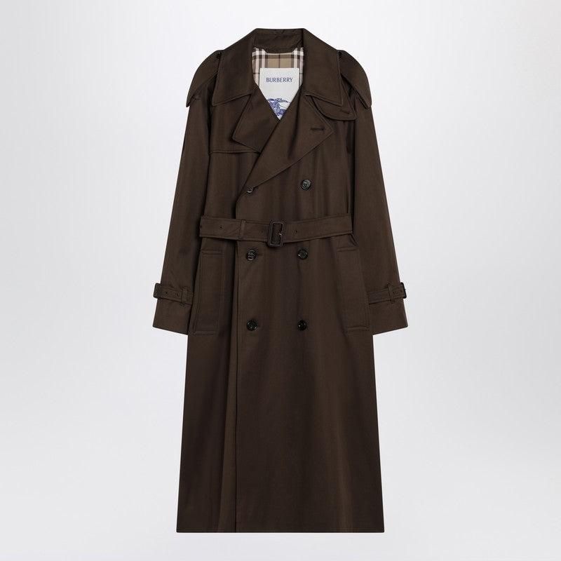 Burberry Trench Castleford long juniper colour Burberry 