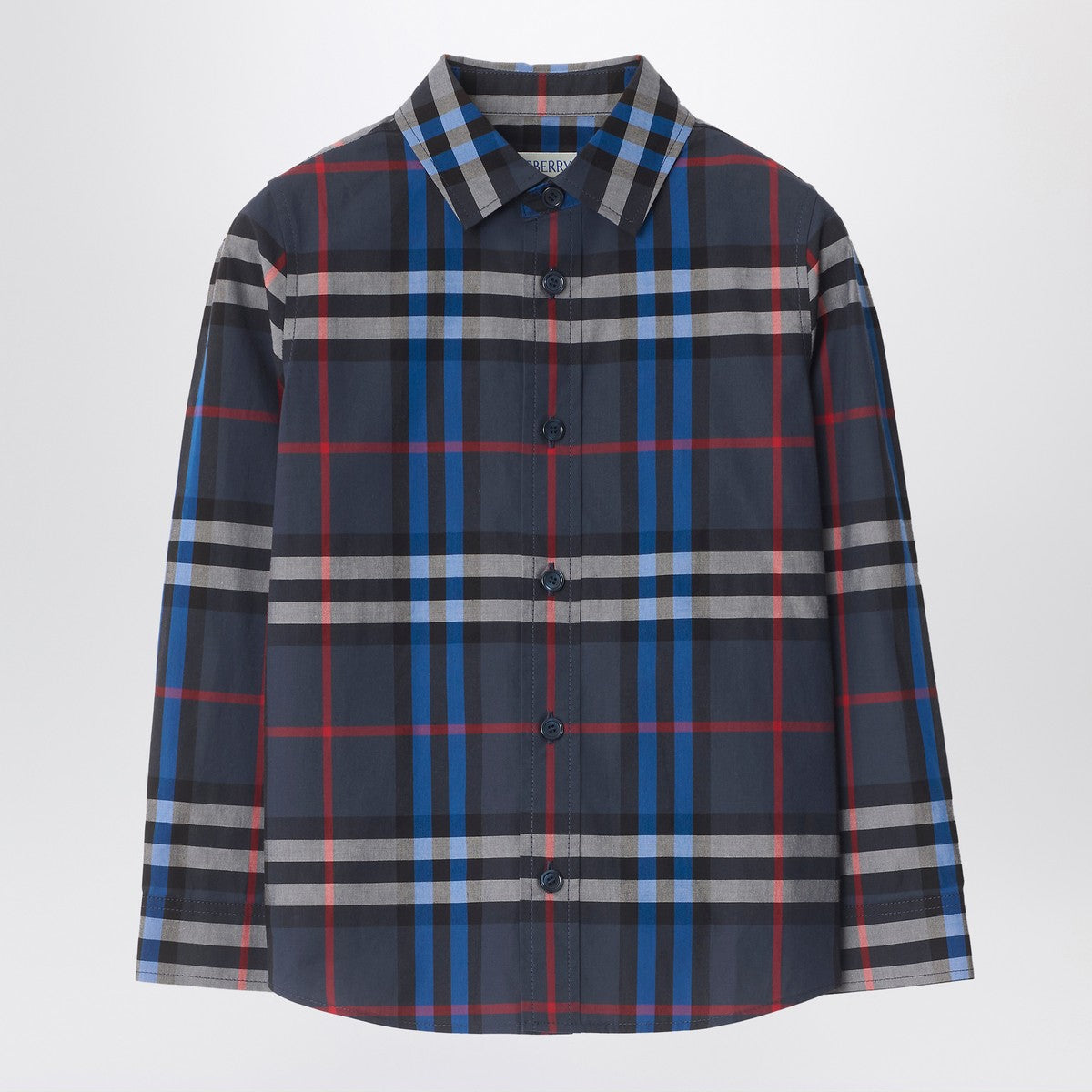 Burberry Gray shirt with Check pattern Burberry 