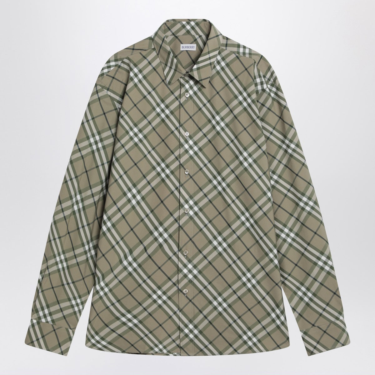 Burberry Saxon Green check-patterned shirt Burberry 