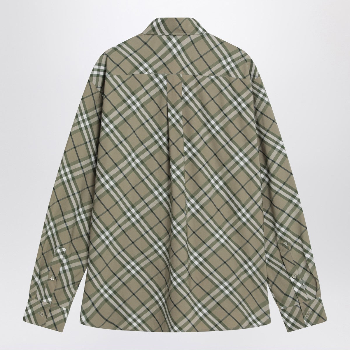 Burberry Saxon Green check-patterned shirt Burberry 