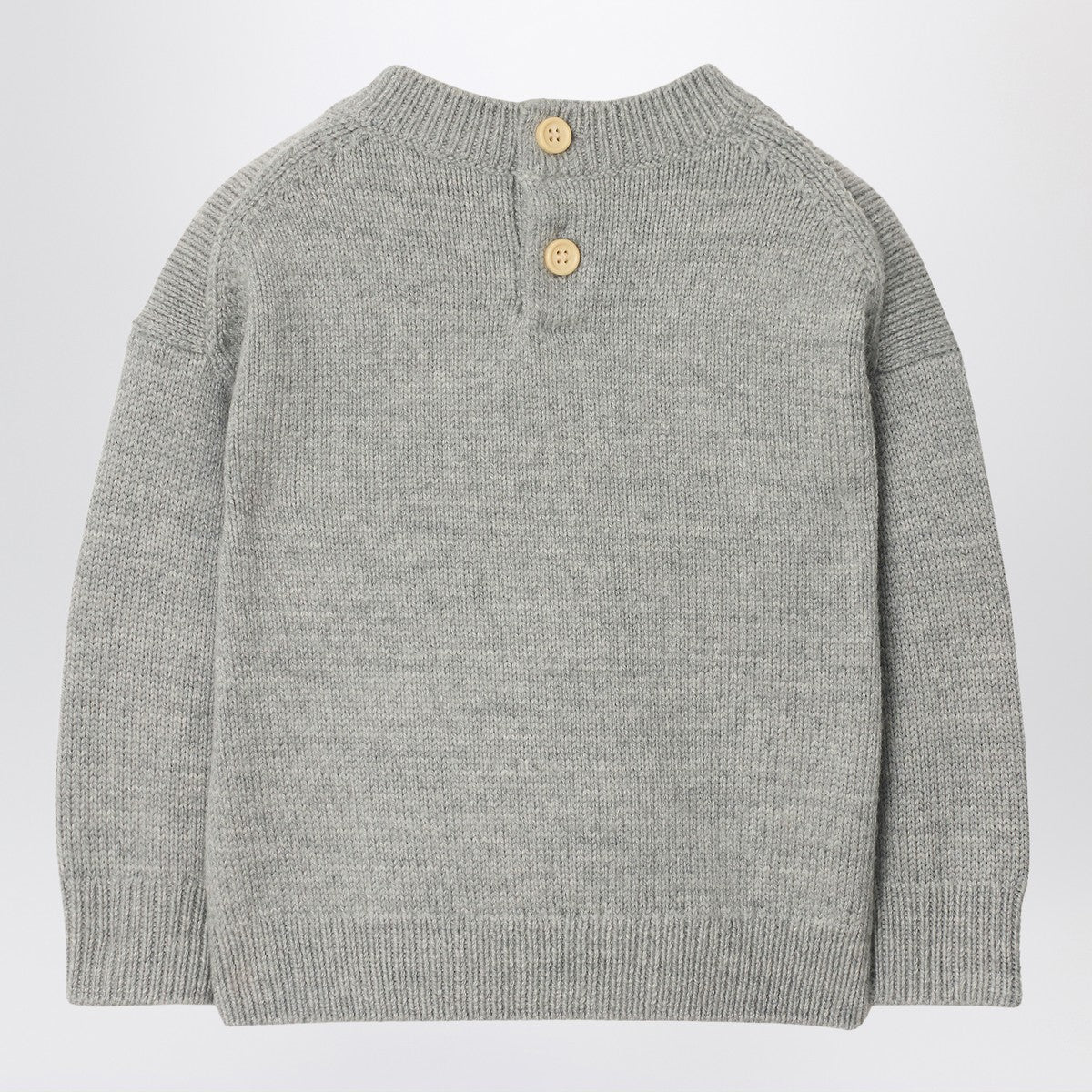 Burberry Grey jumper in wool with Thomas bear and friends Burberry 