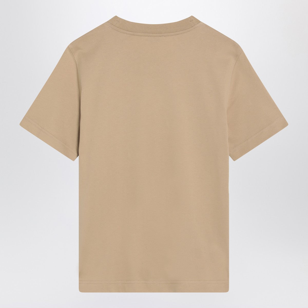 Burberry Light beige T-shirt with Equestrian Knight Design Burberry 