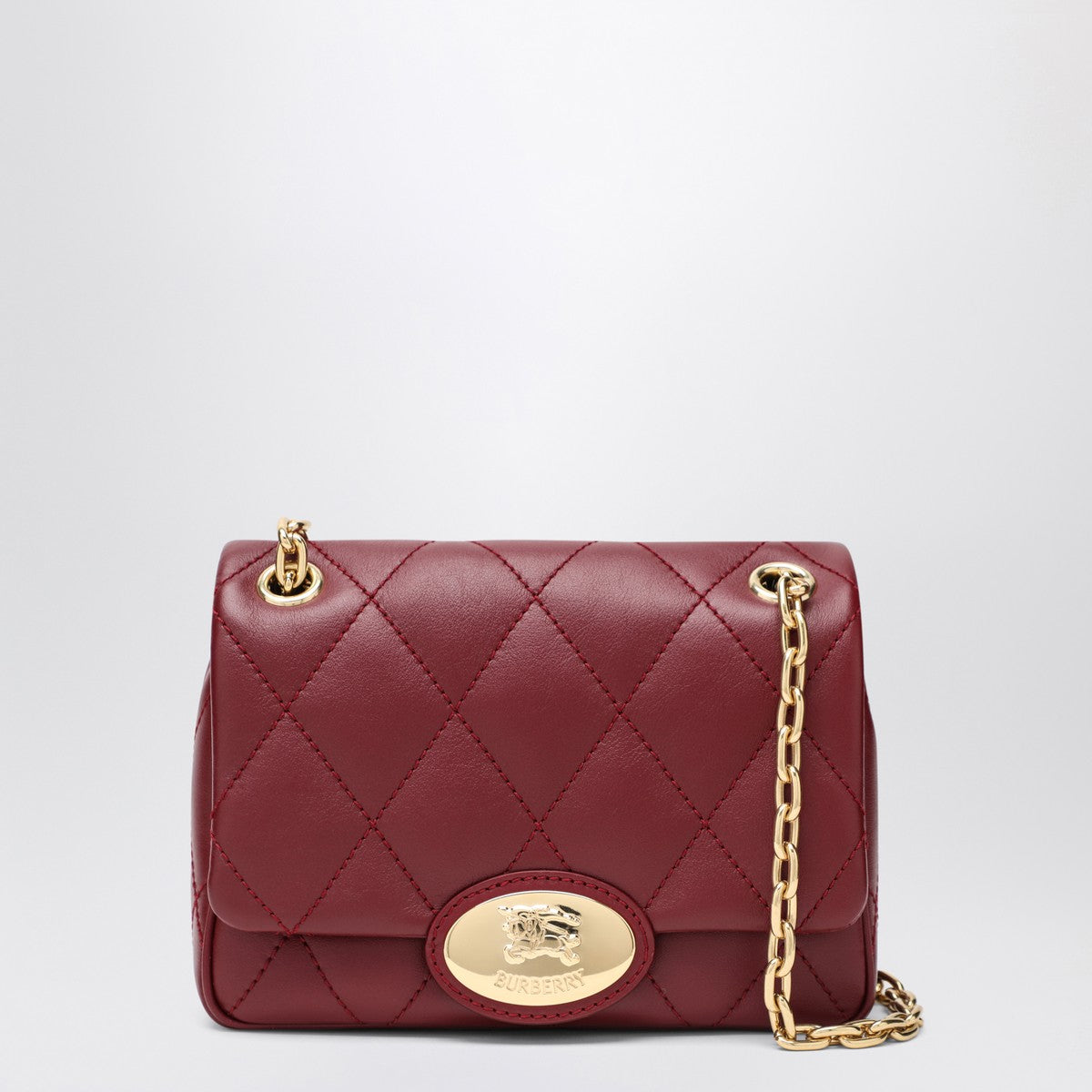 Burberry Strand medium bag burgundy Burberry 