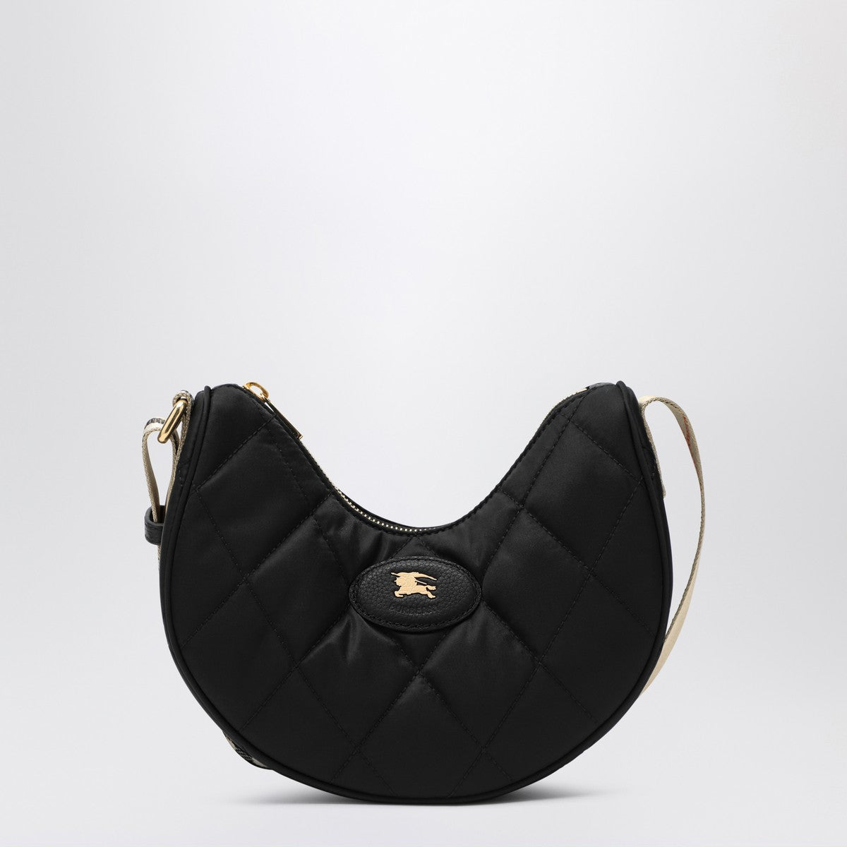 Burberry Black horseshoe shoulder bag Burberry 