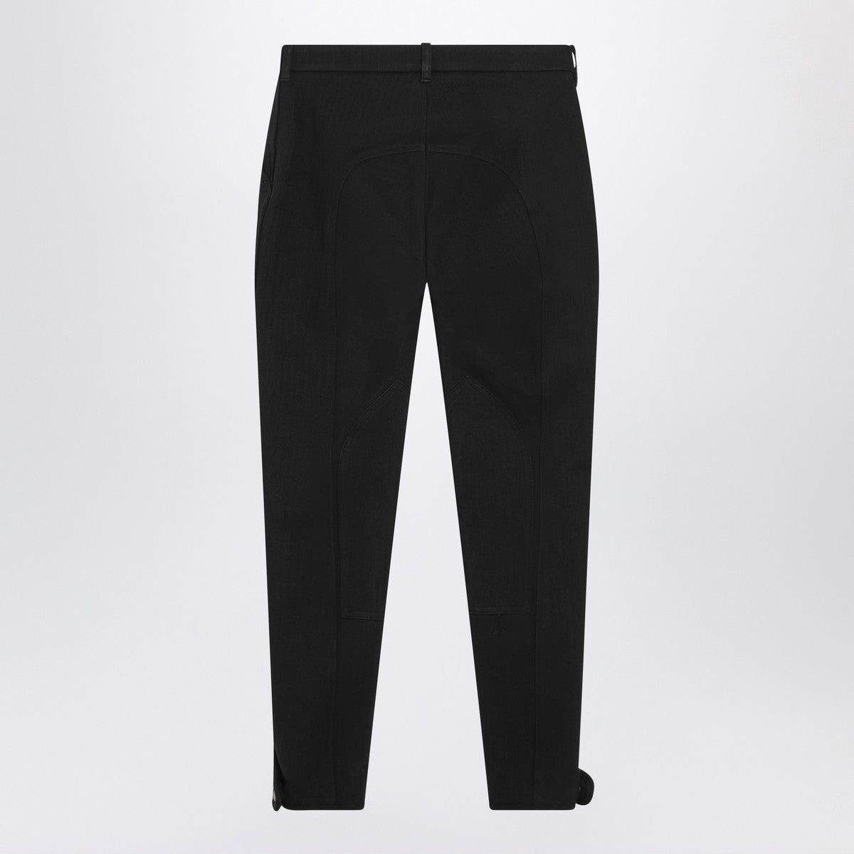 Burberry Black slim cotton-stretch Jodhpur trousers Burberry 