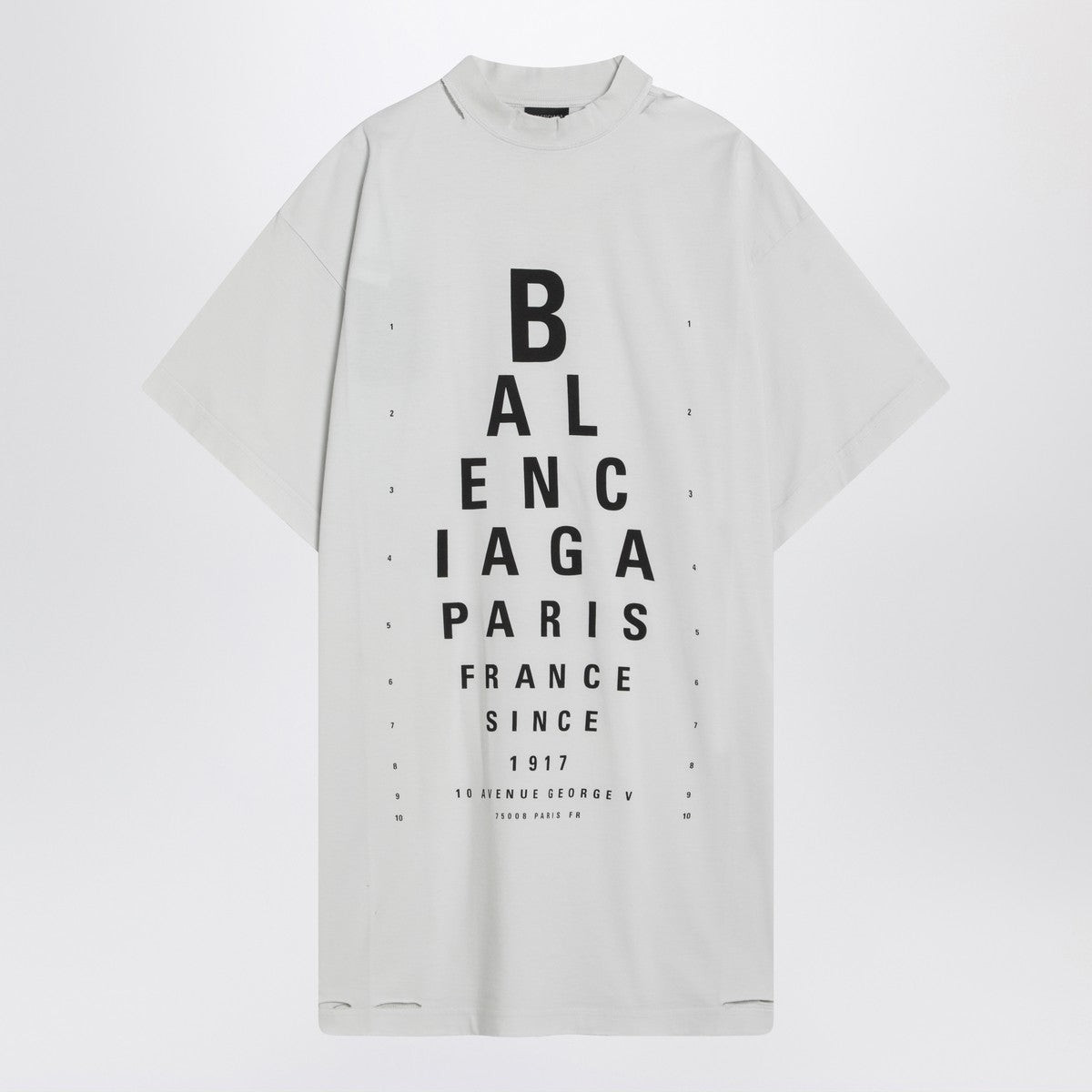 Balenciaga Optical white oversized T-shirt Balenciaga 