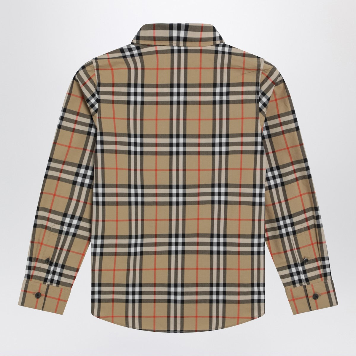 Burberry Cotton shirt with Check motif Burberry 