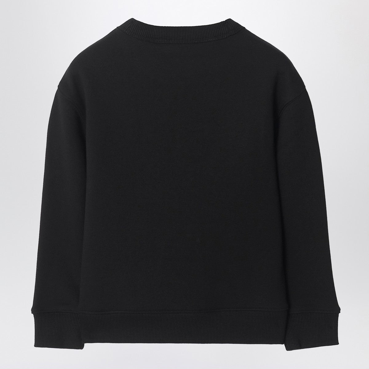 Burberry Black sweatshirt with EKD and Check motif Burberry 