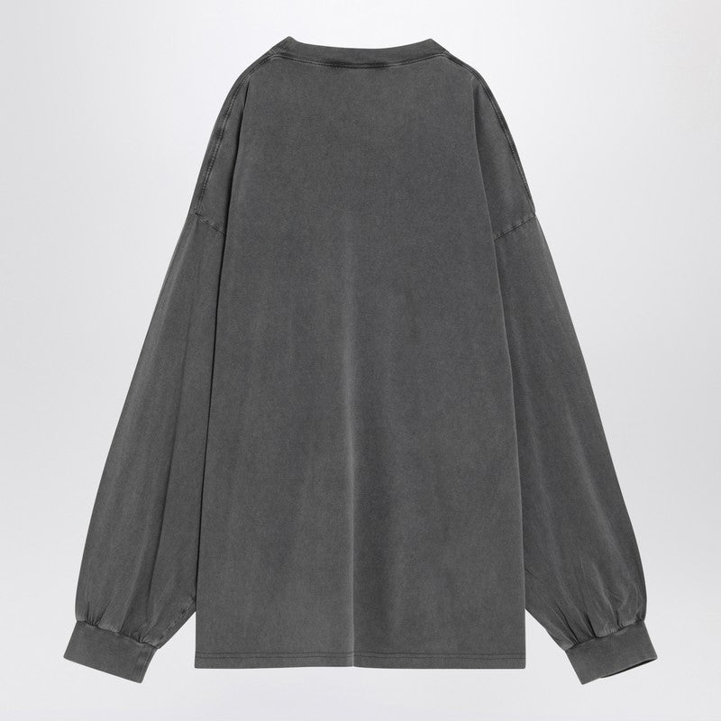 Balenciaga Black washed over Tbilisi T-shirt Balenciaga 