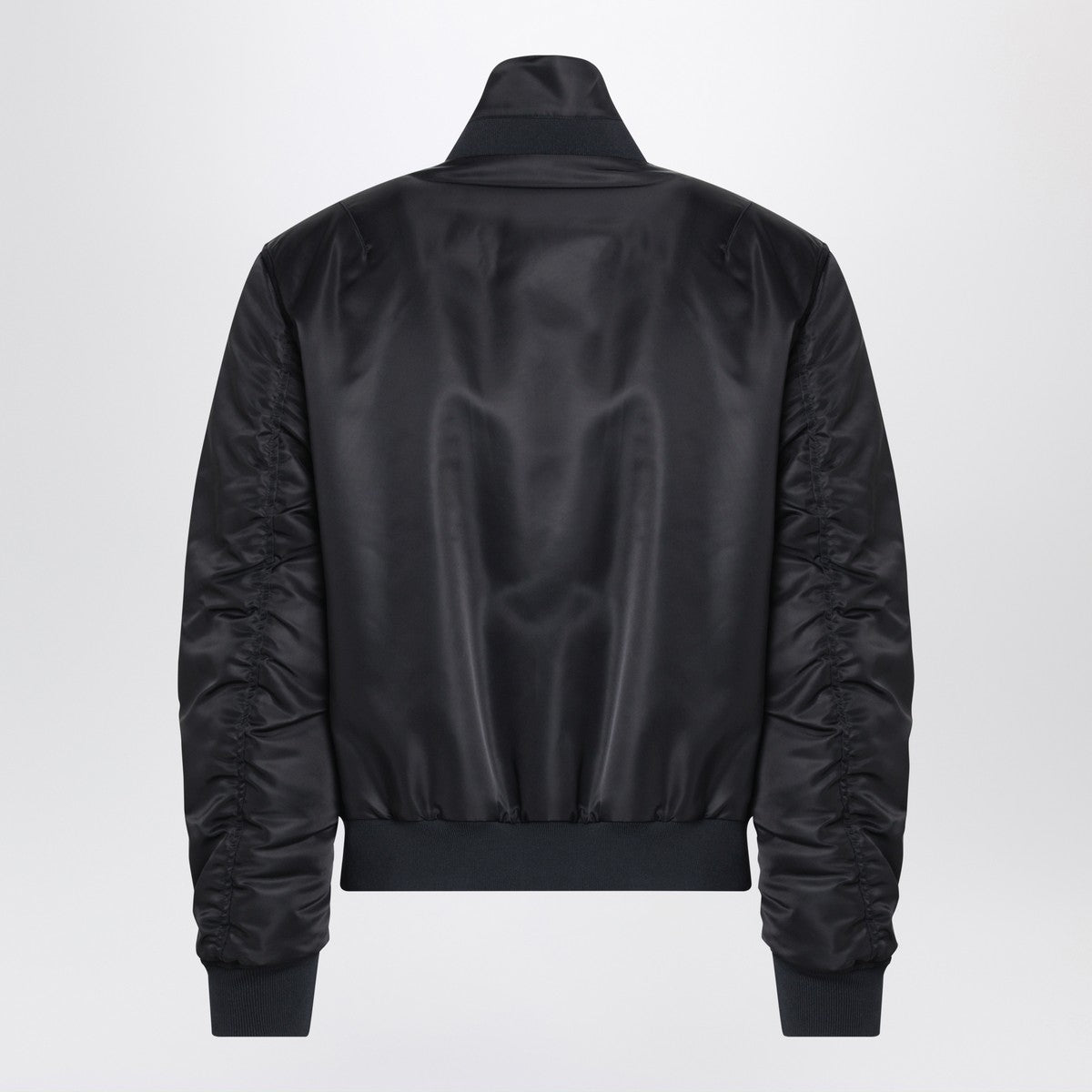 Alexander McQueen Black nylon zip bomber Alexander Mcqueen 