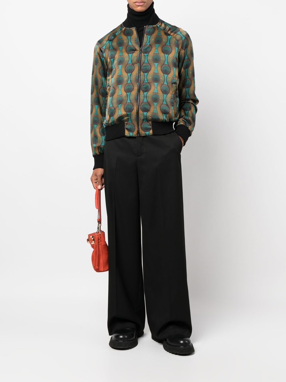 OZWALD BOATENG Coats Orange Ozwald Boateng 