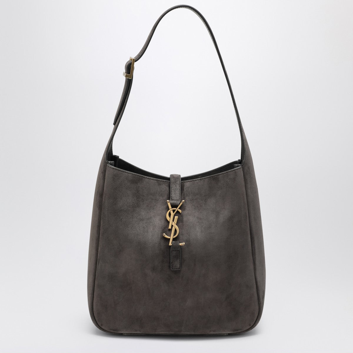 Saint Laurent Small Le 5 À 7 grey suede bag Saint Laurent 