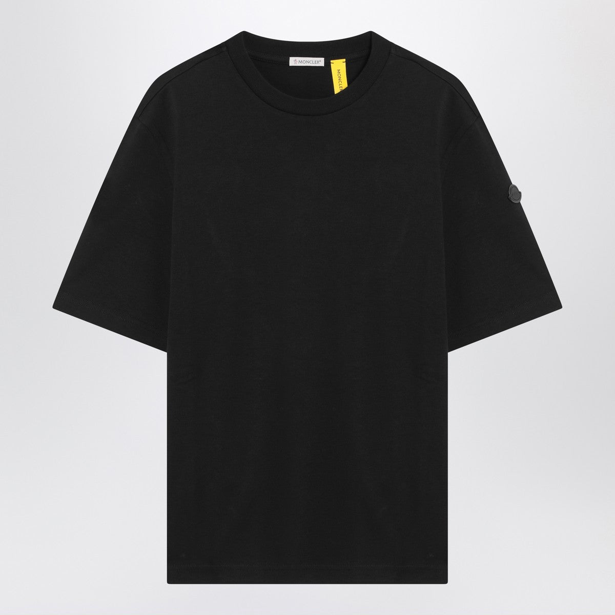 Moncler X Edward Enninful Black cotton T-shirt Moncler X Edward Enninful 