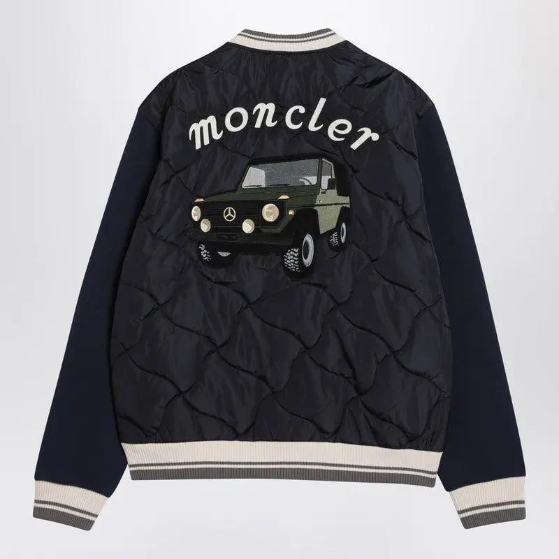 Moncler x Mercedes-Benz by Nigo Blue cotton and nylon sweatshirt Moncler x Mercedes-Benz by Nigo
