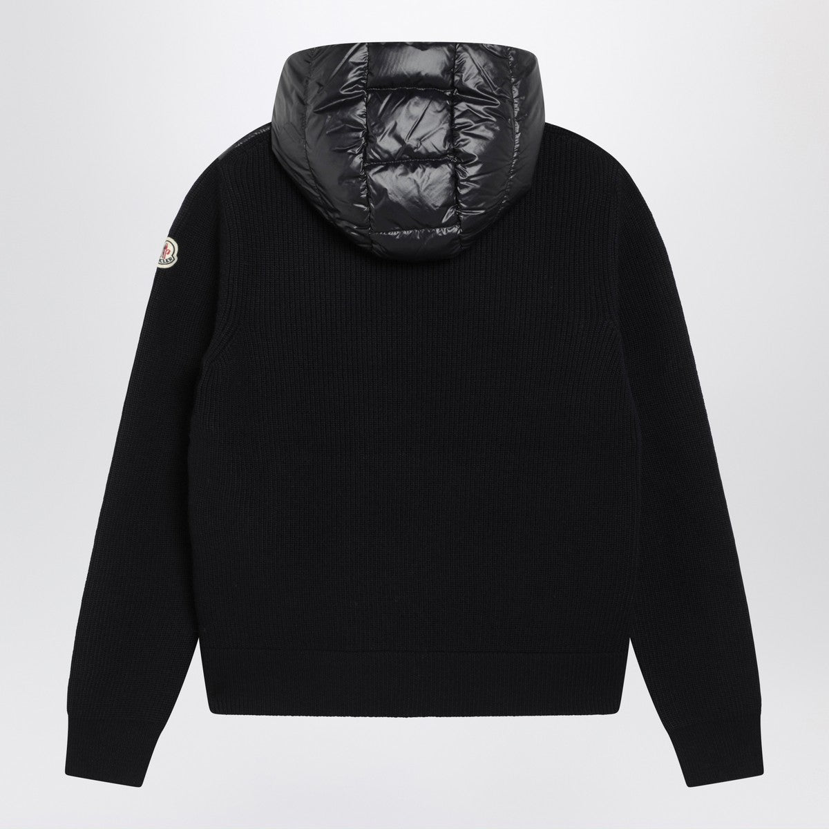 Moncler Blue padded zip-up cardigan Moncler 