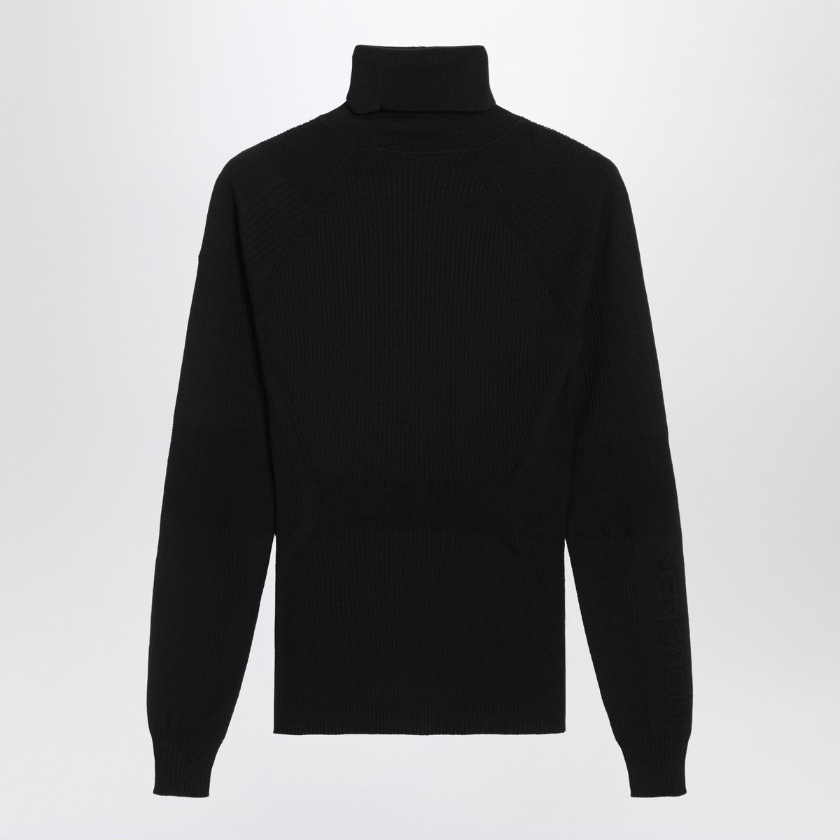 Moncler Grenoble Black wool-blend turtleneck sweater Moncler Grenoble 