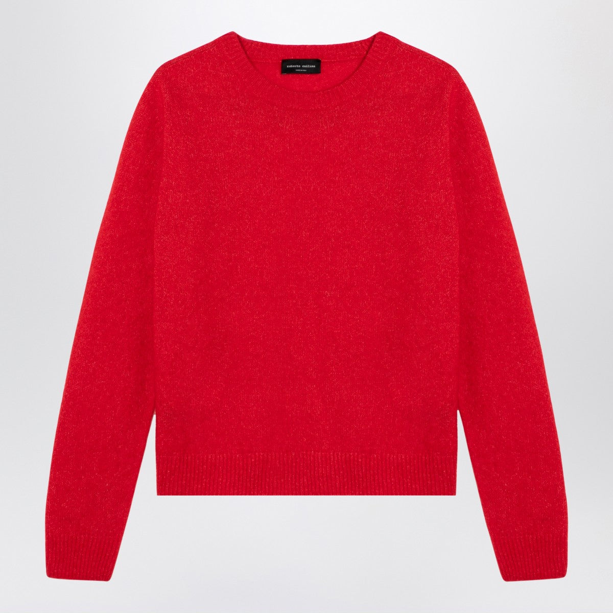 Roberto Collina Red sweater in cashmere and silk blend Roberto Collina 