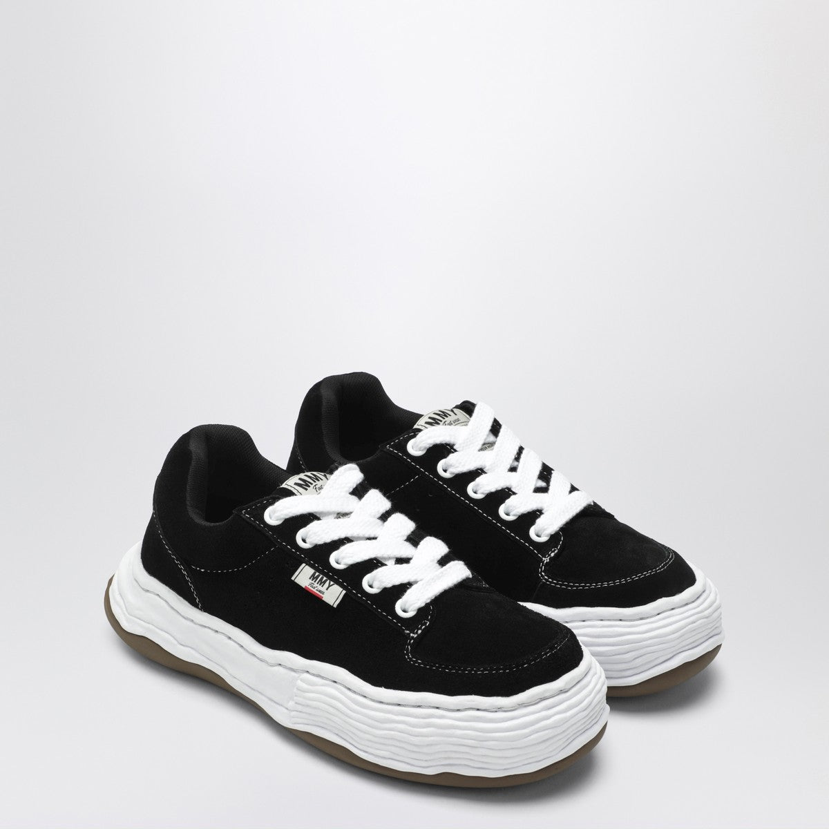 Maison MIHARA YASUHIRO Black Oliver sneakers in suede Maison MIHARA YASUHIRO 