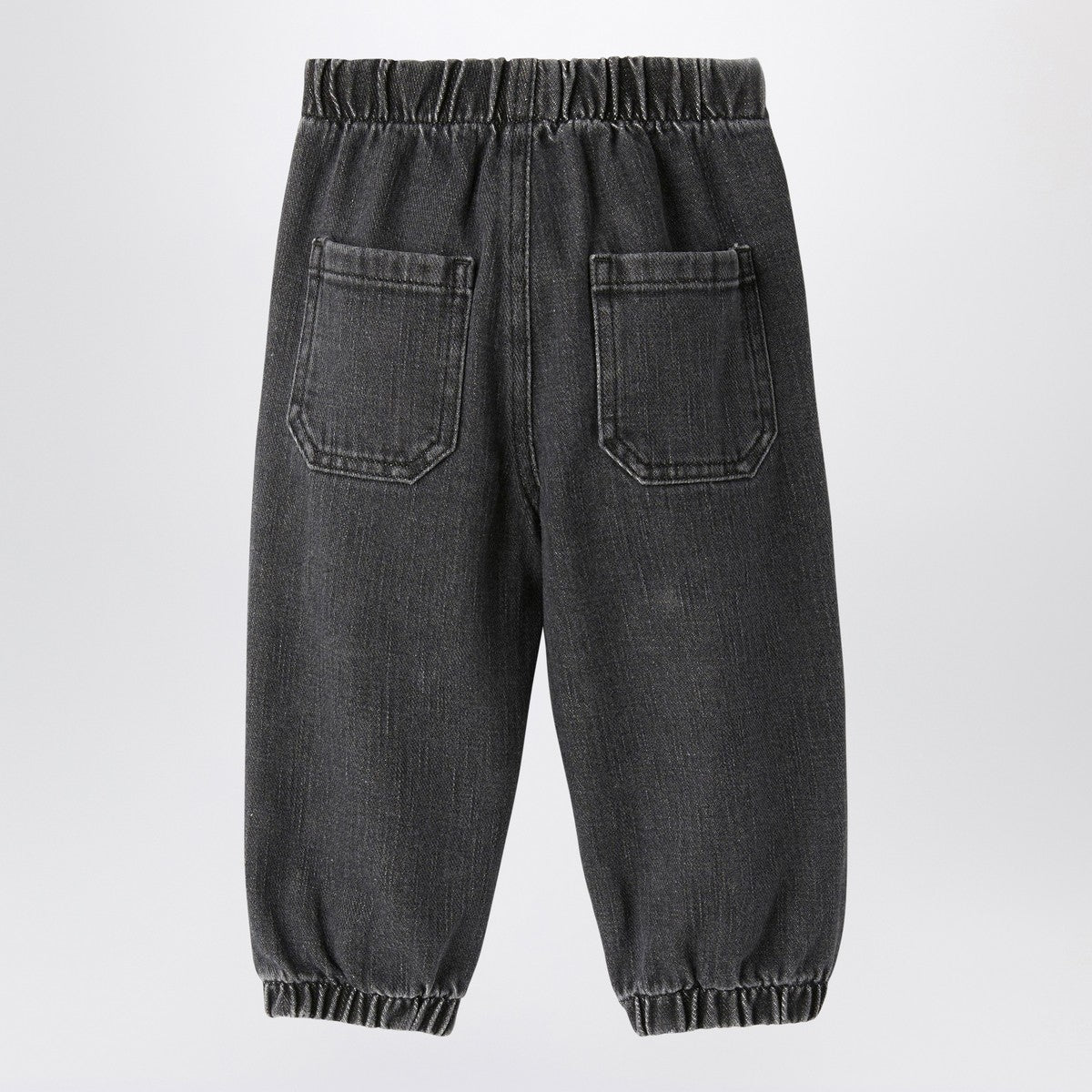 Il Gufo Black washed denim jeans Il Gufo 