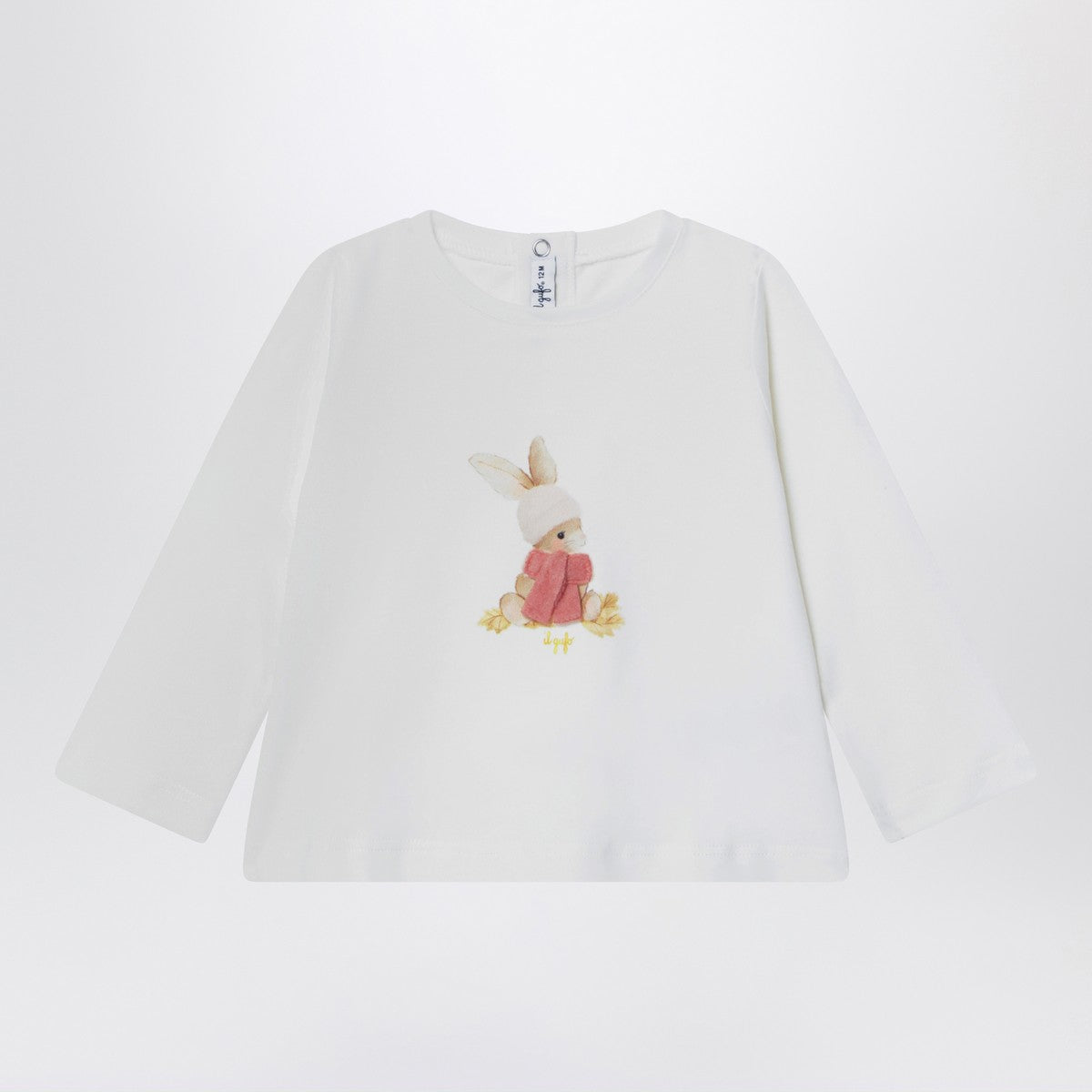 Il Gufo Long-sleeve T-shirt with bunny Il Gufo 