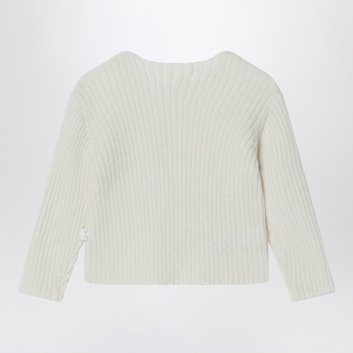 Teddy & Minou Milk-white wool-blend cardigan Teddy & Minou 