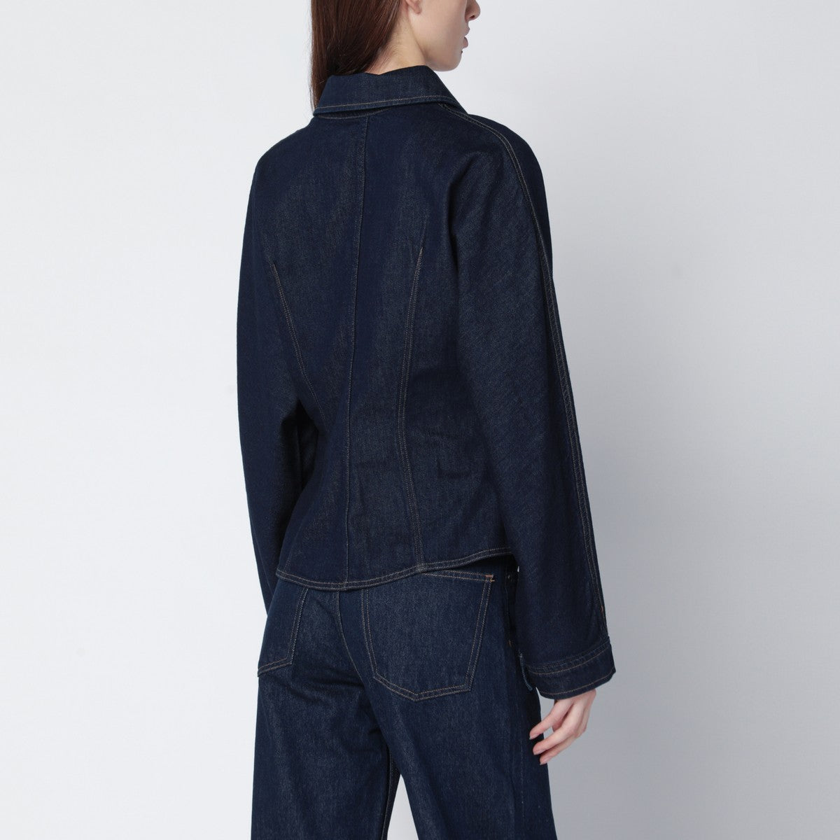AGOLDE Dark indigo denim shirt Agolde 