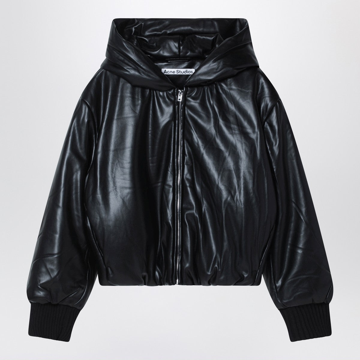 Acne Studios Hooded faux leather jacket Acne Studios 