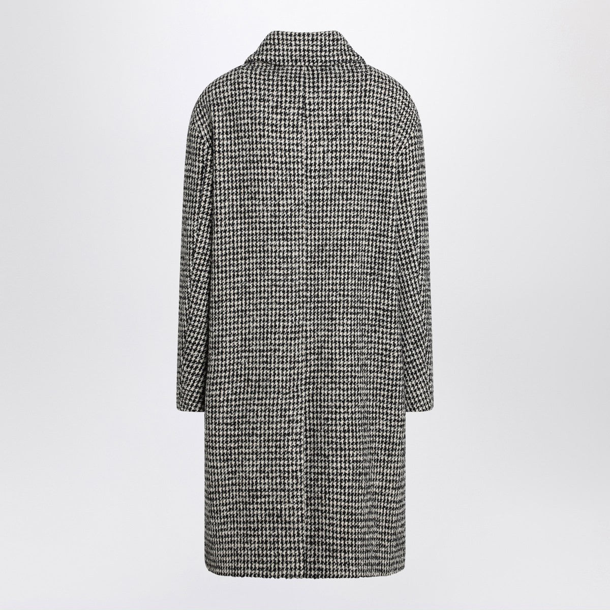 S Max Mara Black and white houndstooth coat S Max Mara 