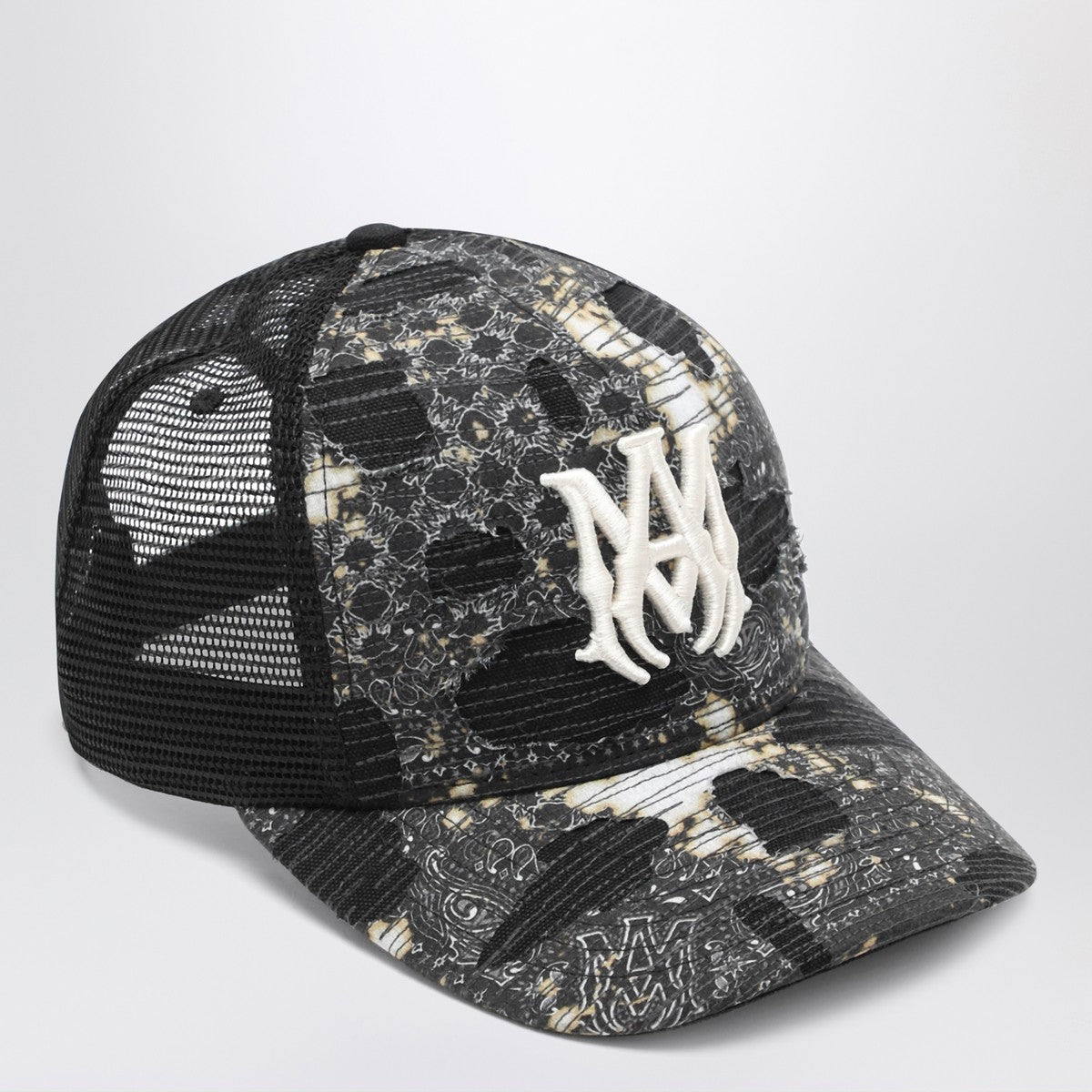 AMIRI Black bandana trucker hat Amiri 