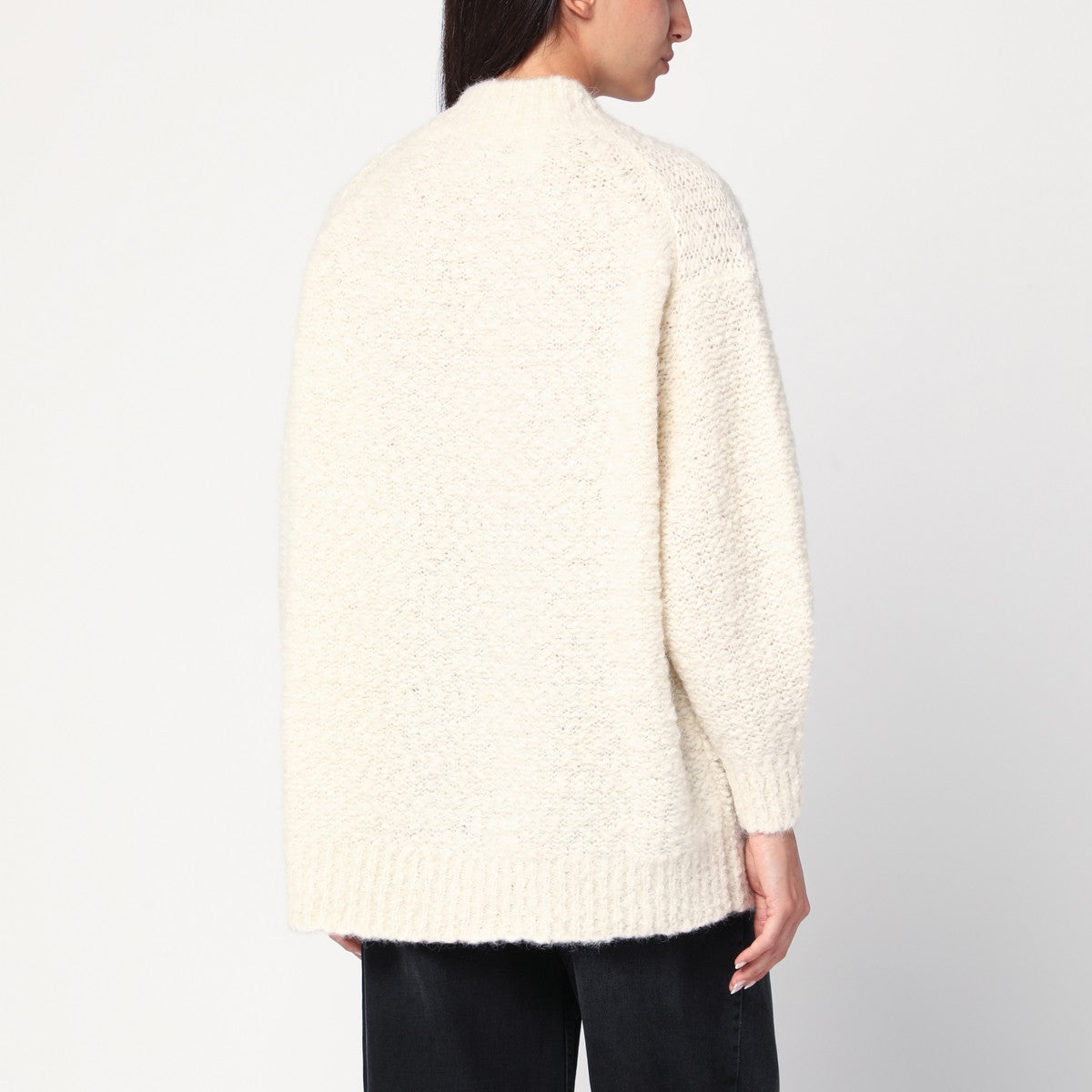 ISABEL MARANT Ecru sweater in alpaca blend Isabel Marant 