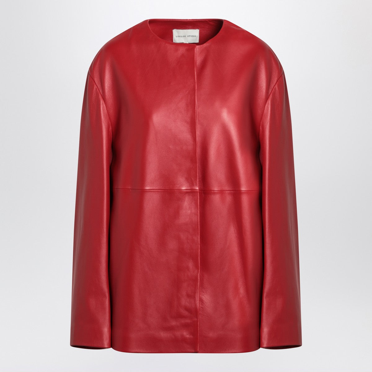 LouLou De Saison Red Atalia leather jacket LouLou De Saison 