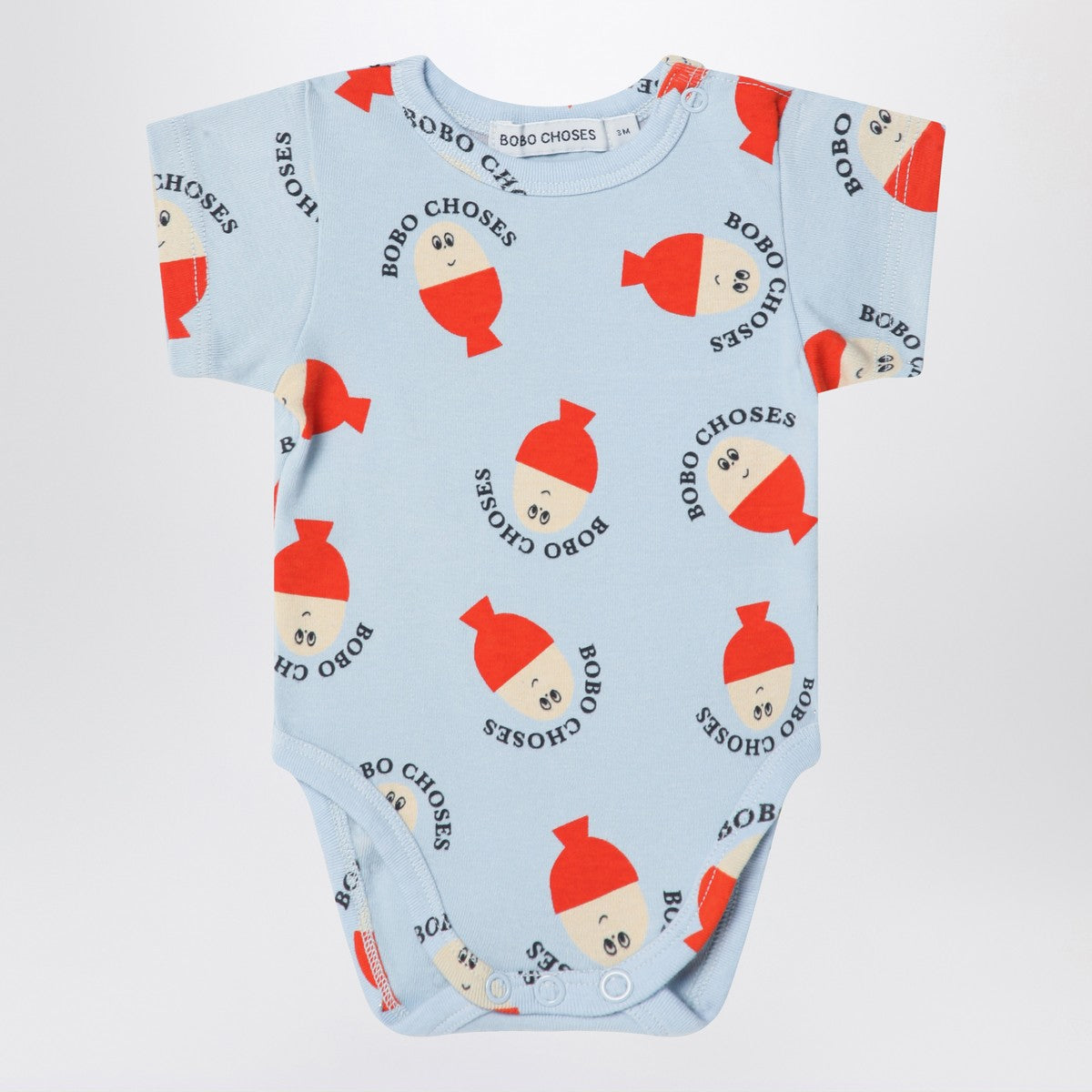 Bobo Choses Light blue Morning Egg bodysuit Bobo Choses 