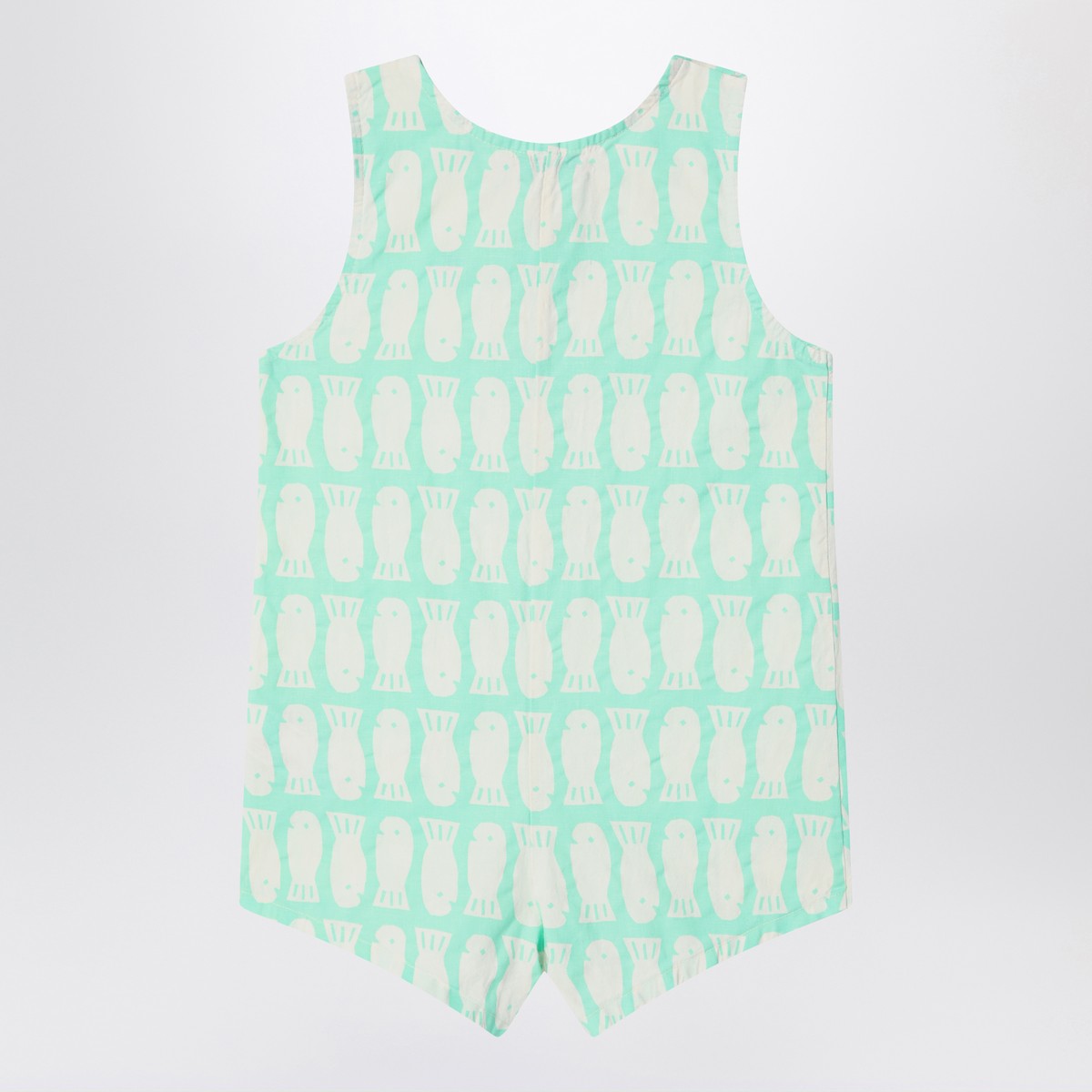 Bobo Choses Lucky Fish green water romper Bobo Choses 